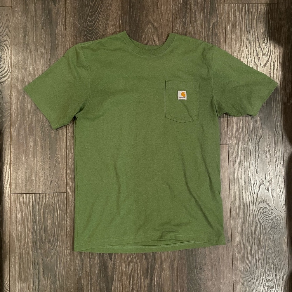 Carhartt Olive Green Loose Fit T-Shirt